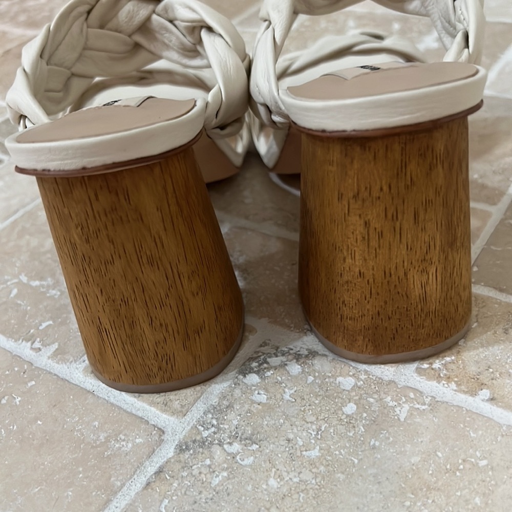 Antonio Melani Braided Leather Sandals - Picture 3 of 4